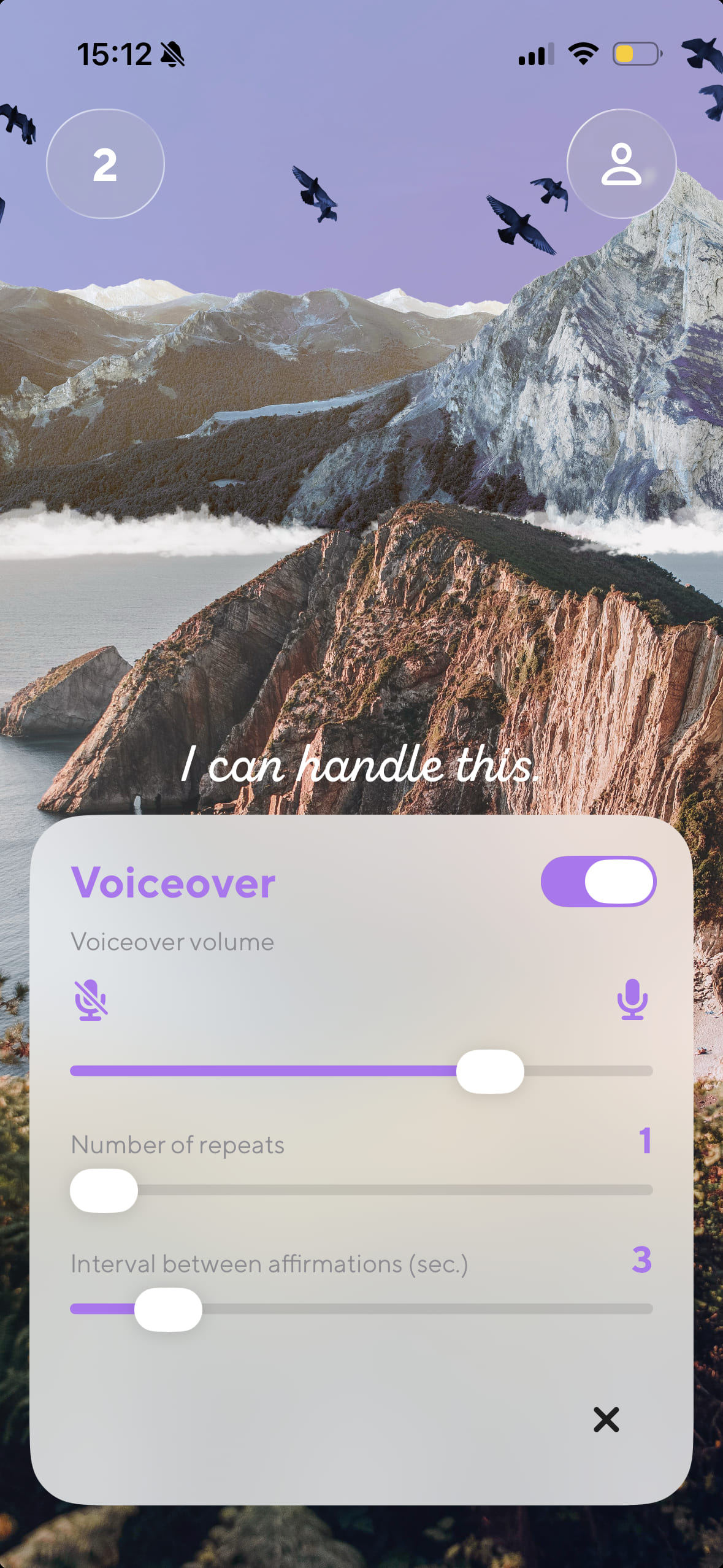 Affirmations Player
